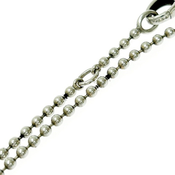 Gucci Silver Interlocking GG Heart Necklace - Picture 7 of 8